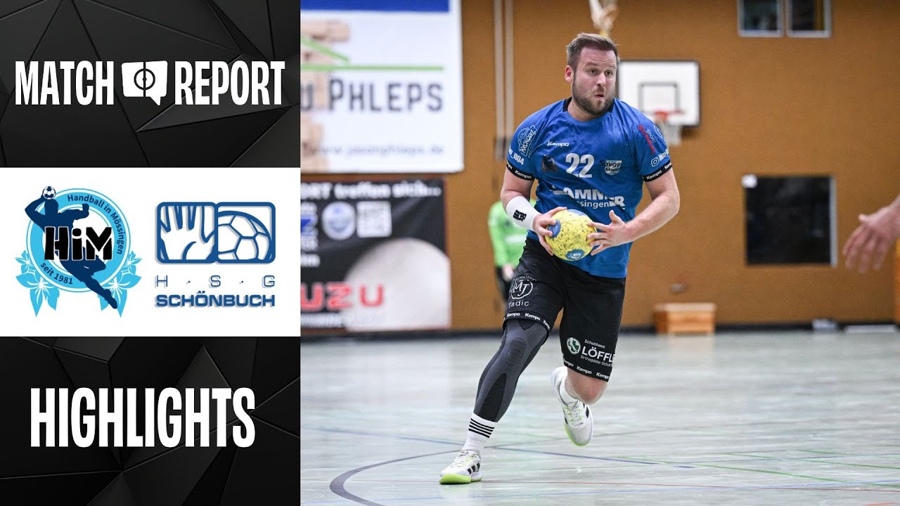 Highlights: Spvgg Mössingen - HSG Schönbuch | Match.Report