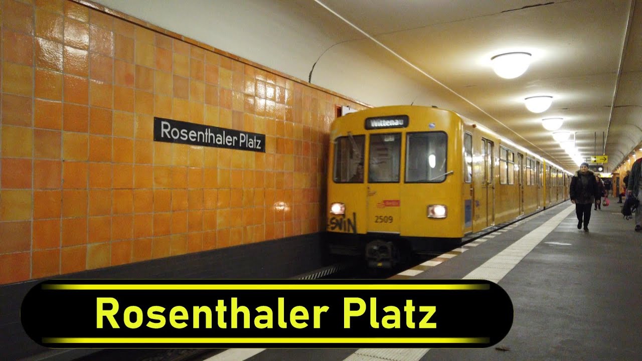 U-Bahn Station Rosenthaler Platz - Berlin 🇩🇪 - Walkthrough 🚶