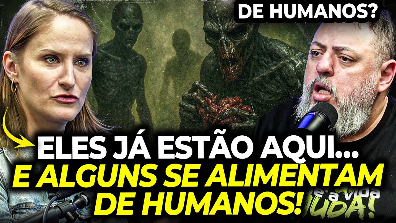 🚨 ELES JÁ CHEGARAM! | O QUE NÃO CONTAM SOBRE OS ALIENS! CINTIA CAMERIN