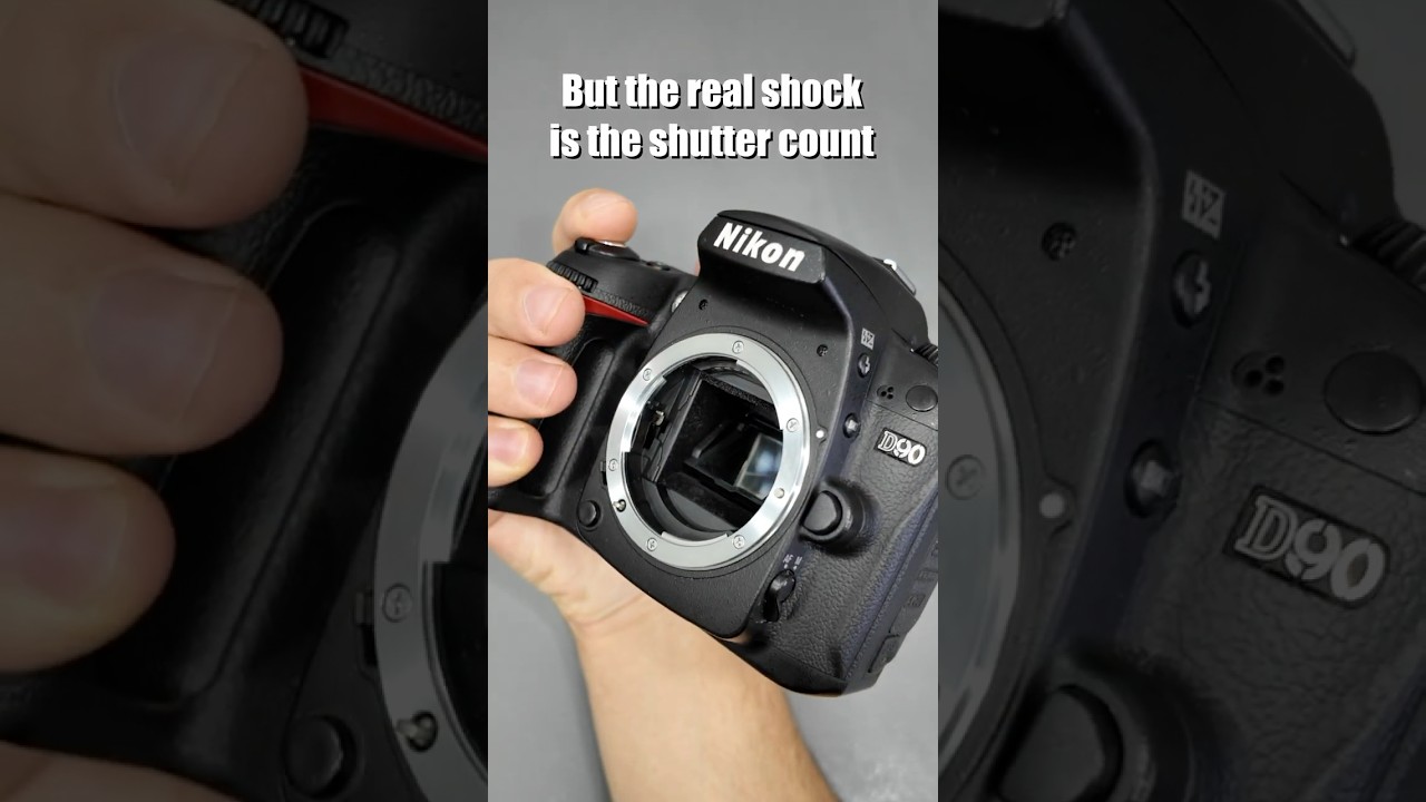 This camera is a real time capsule - Nikon D90