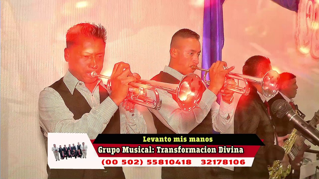 GRUPO MUSICAL TRANS FORMACION DIVINA LEVANTO MIS MANOS VIDEO 1 EN VIVO