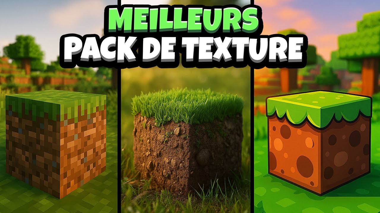 Top 9 Texture Packs Minecraft 1.21 &agrave; essayer en 2025 (HD, PvP, R&eacute;aliste)