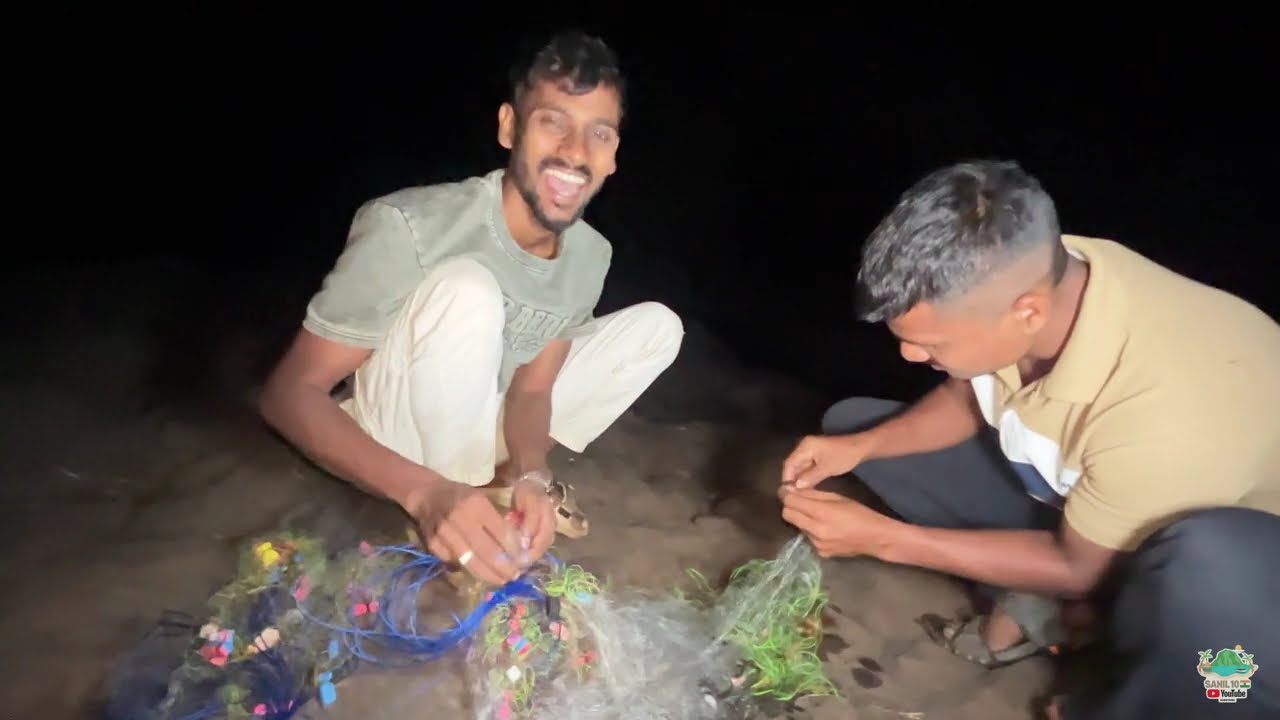 Deep Forest Survival Camping | Catch and Cook Fish | SNAKE IN NET 😱 #campingvlog #youtube 