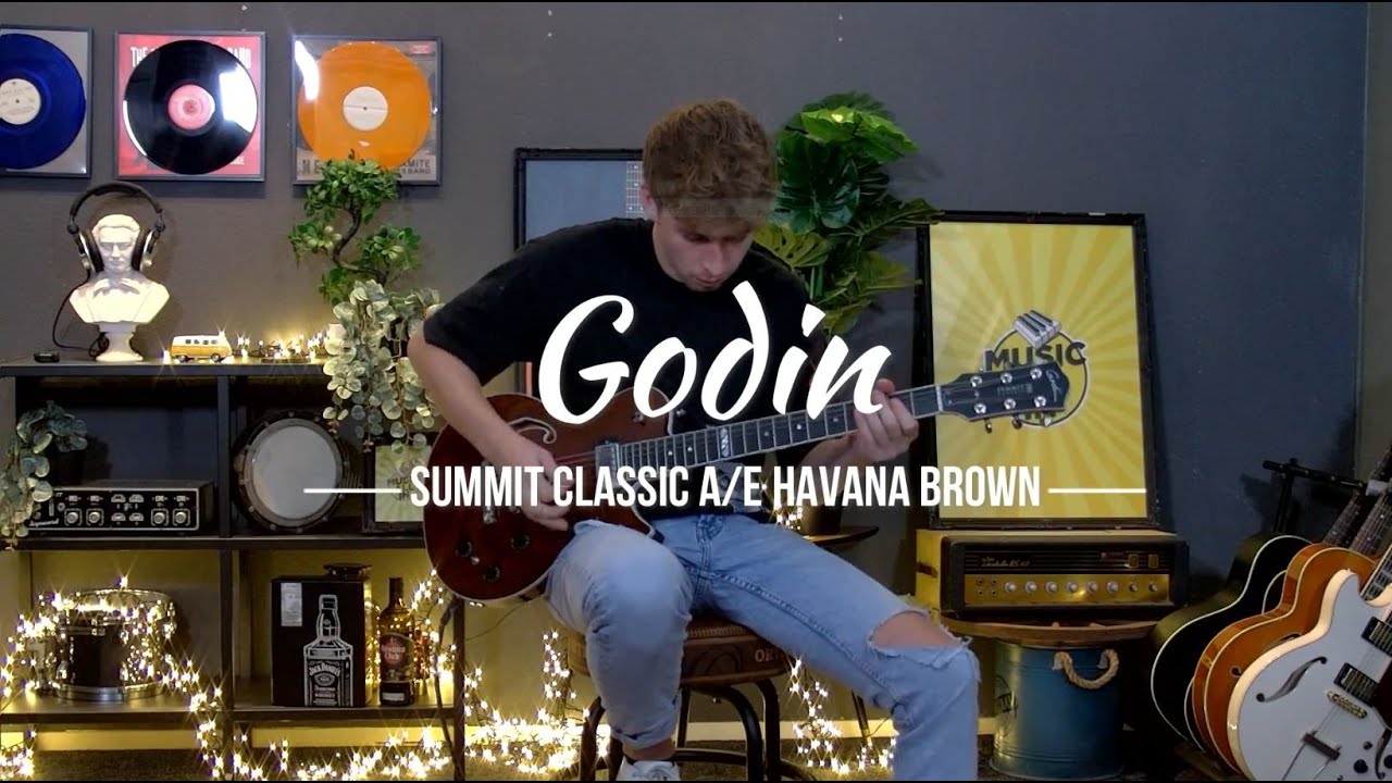 Soundbite Godin Summit Classic A/E Havana Brown | Music All In