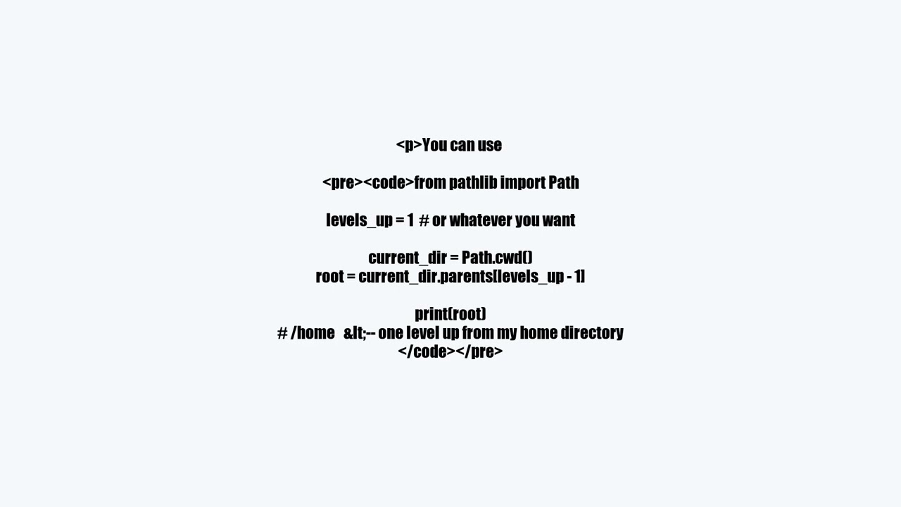 Find location of directory 'x' number of directories up