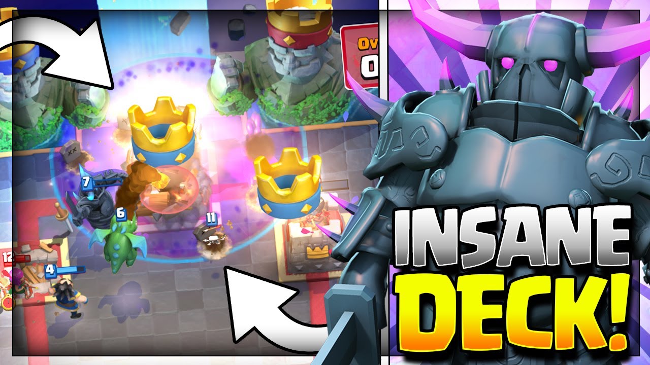 PEKKA GRAVEYARD is INSANE!! Pushing Top 200 w/ Pekka! Arena 7 to 11 Deck - Clash Royale Strategy