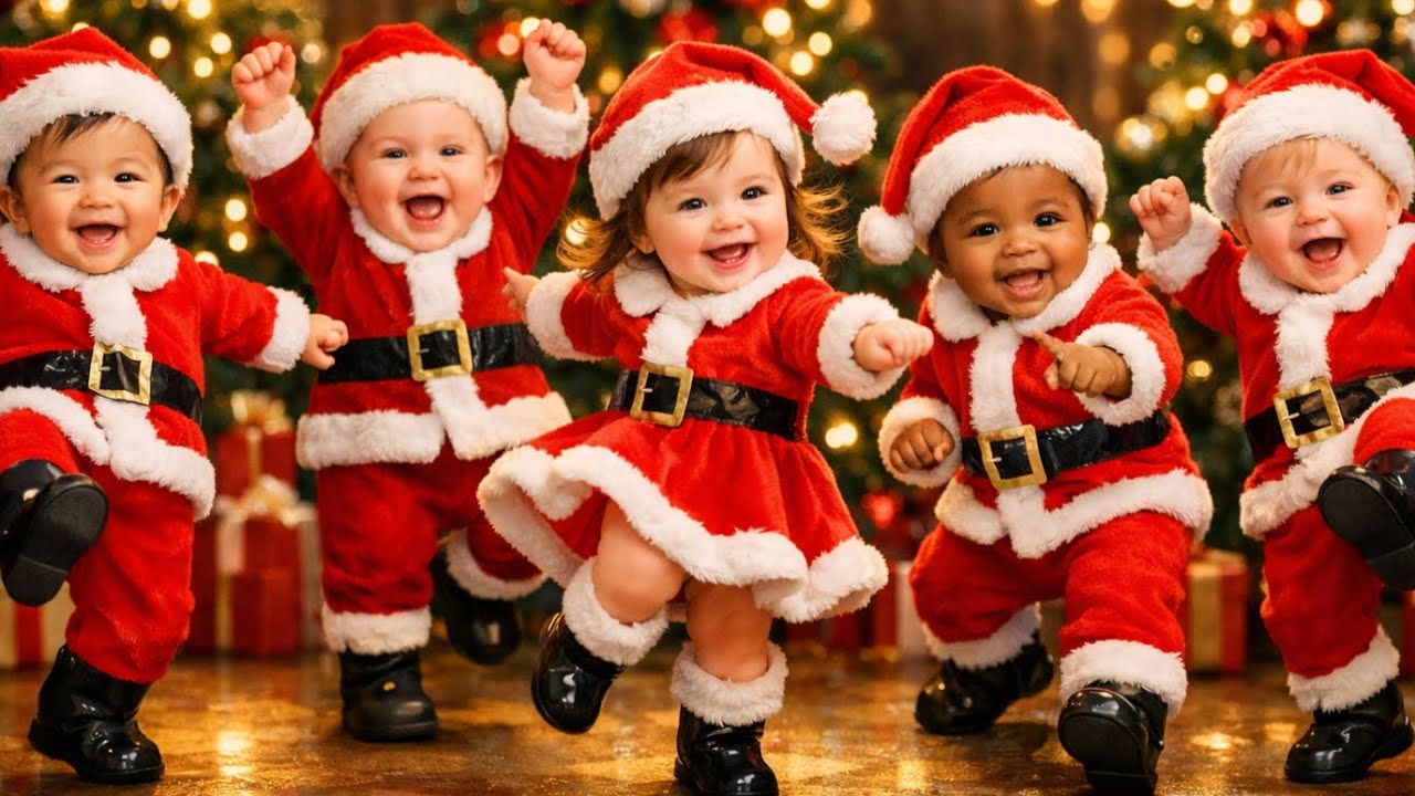 Jingle bells song Christmas Rhythm Dance for Kids | Jingle Bells