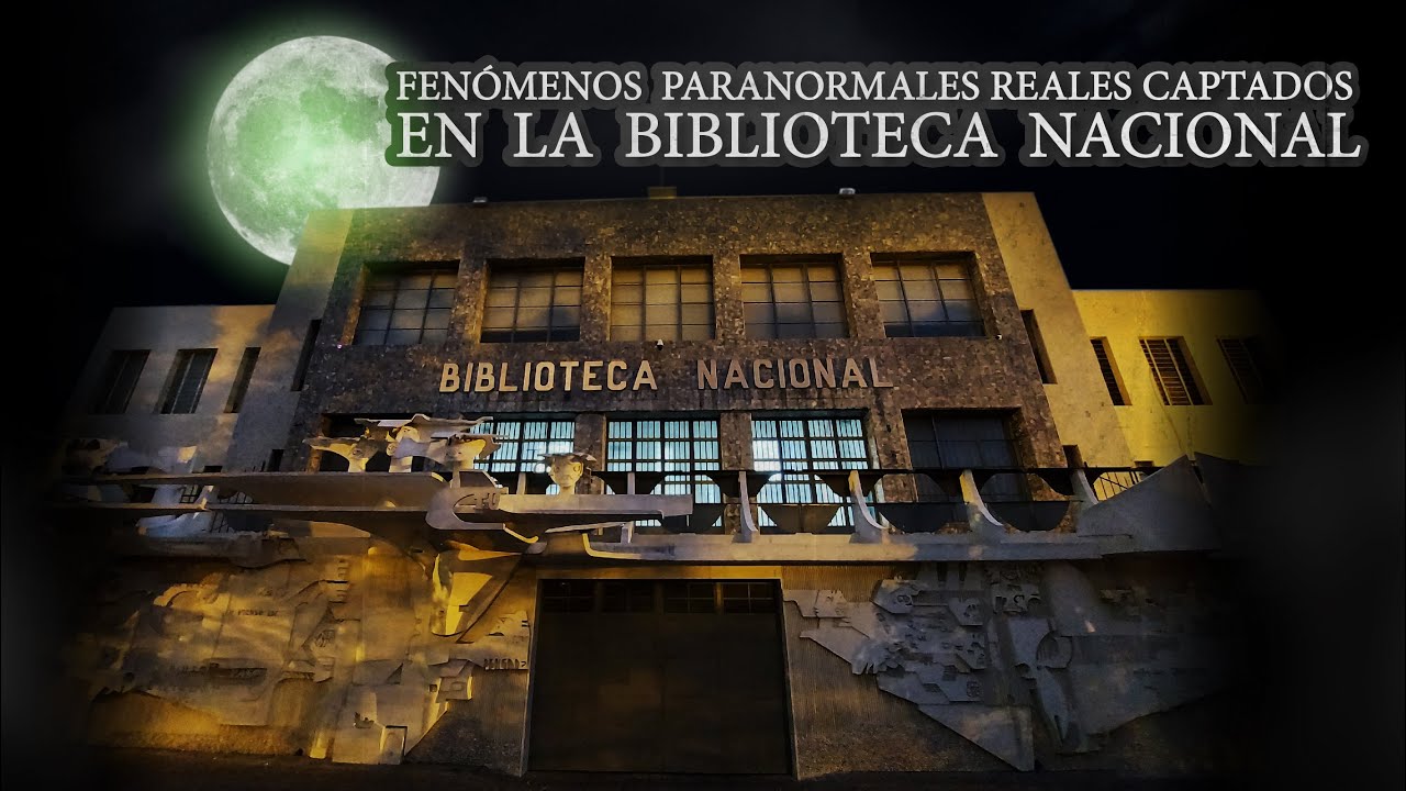 Fenómeno Paranormal registrado En La Biblioteca Nacional!👻😱🏢
