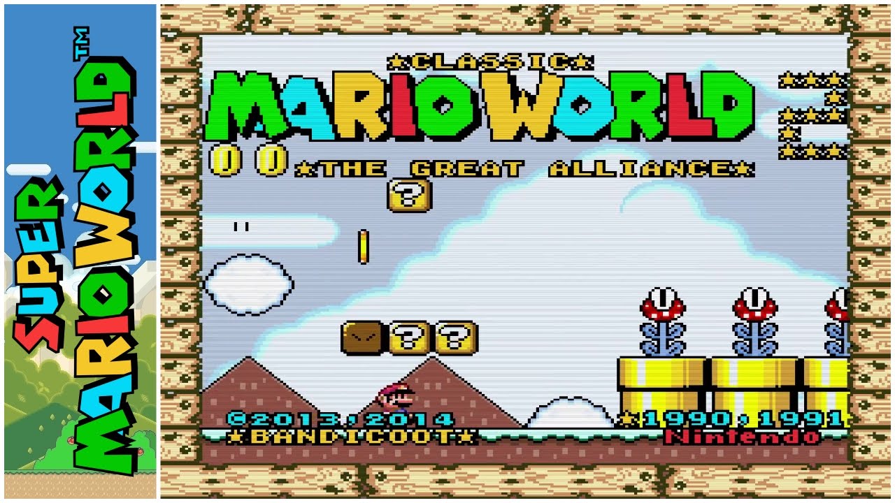 Classic Mario World 2: The Great Alliance (2014) | Super Mario World Hack