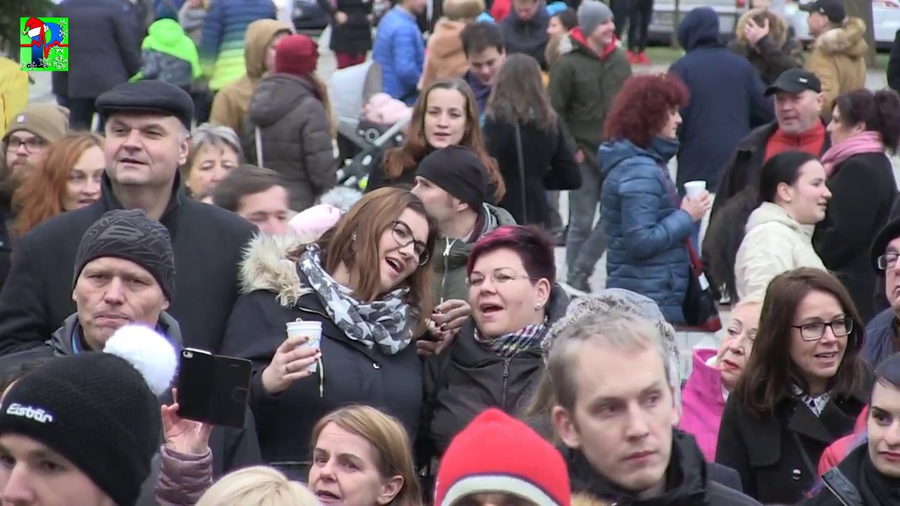 Štedrý deň a IV. adventná svieca Nová Dubnica 24 12 2017