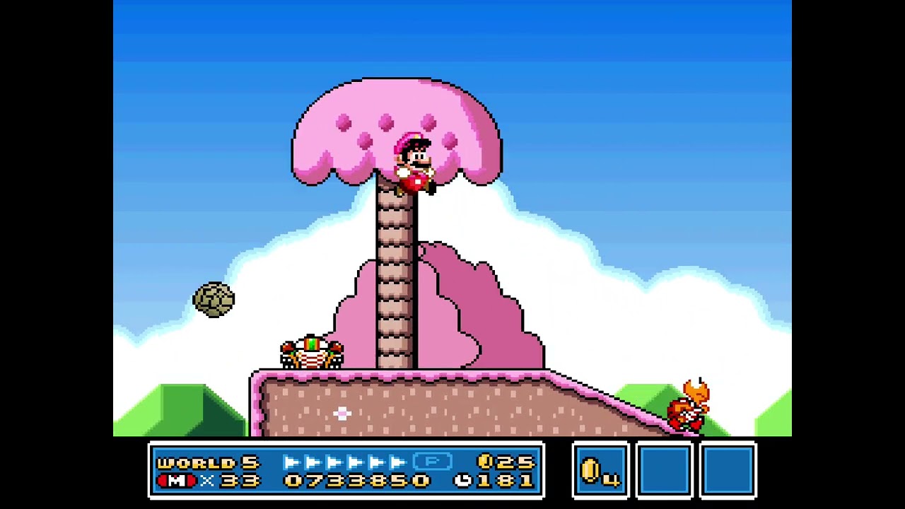 Super Mario World. The 12 Magic Orbs. World 5