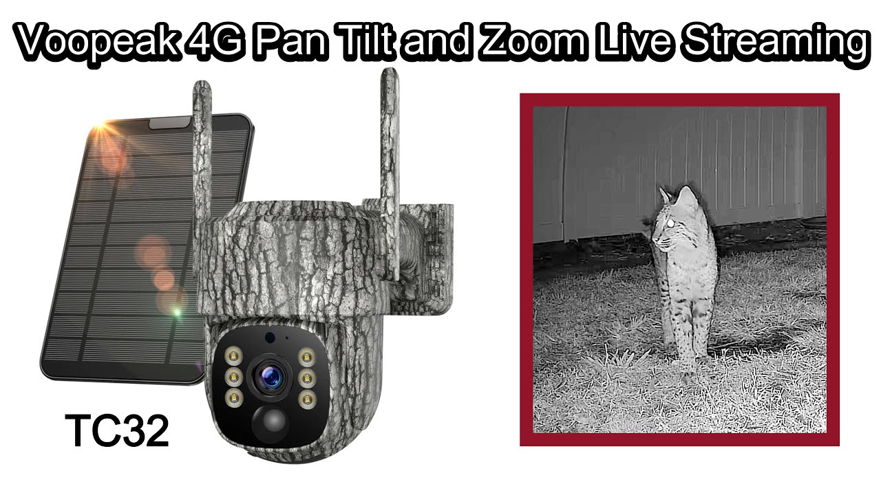 Voopeak TC32 PTZ 4G Trail Camera with Live Streaming Review