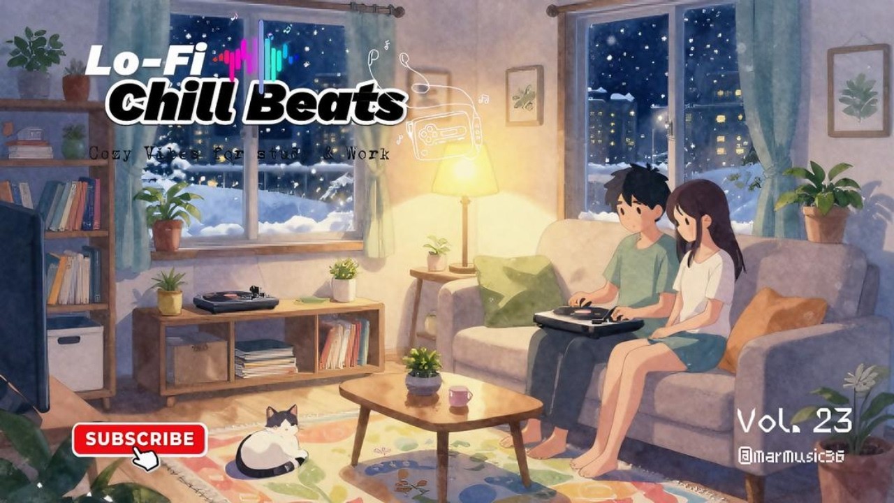 Lo-Fi Chill Beats | Cozy Vibes for Study & Work : Vol 23 ‪@MarsMusic36‬