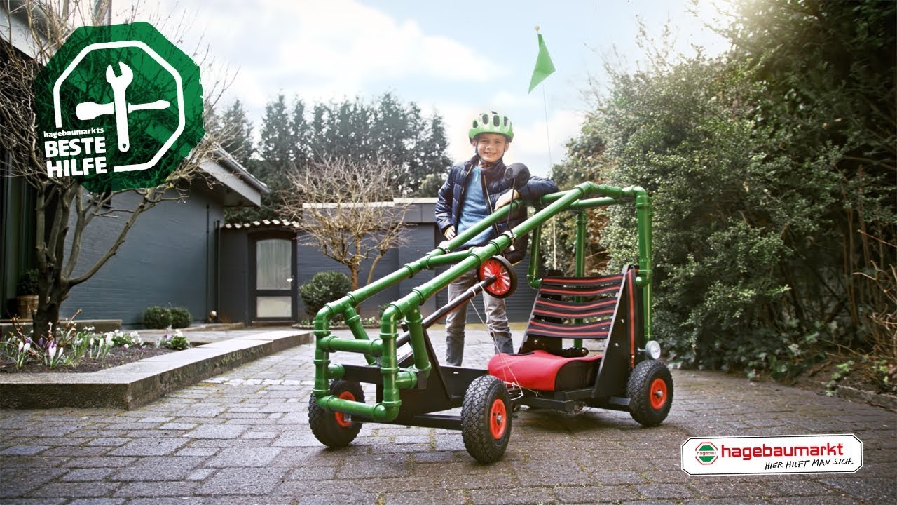 Kart mit Antrieb selber bauen - DIY Anleitung 
