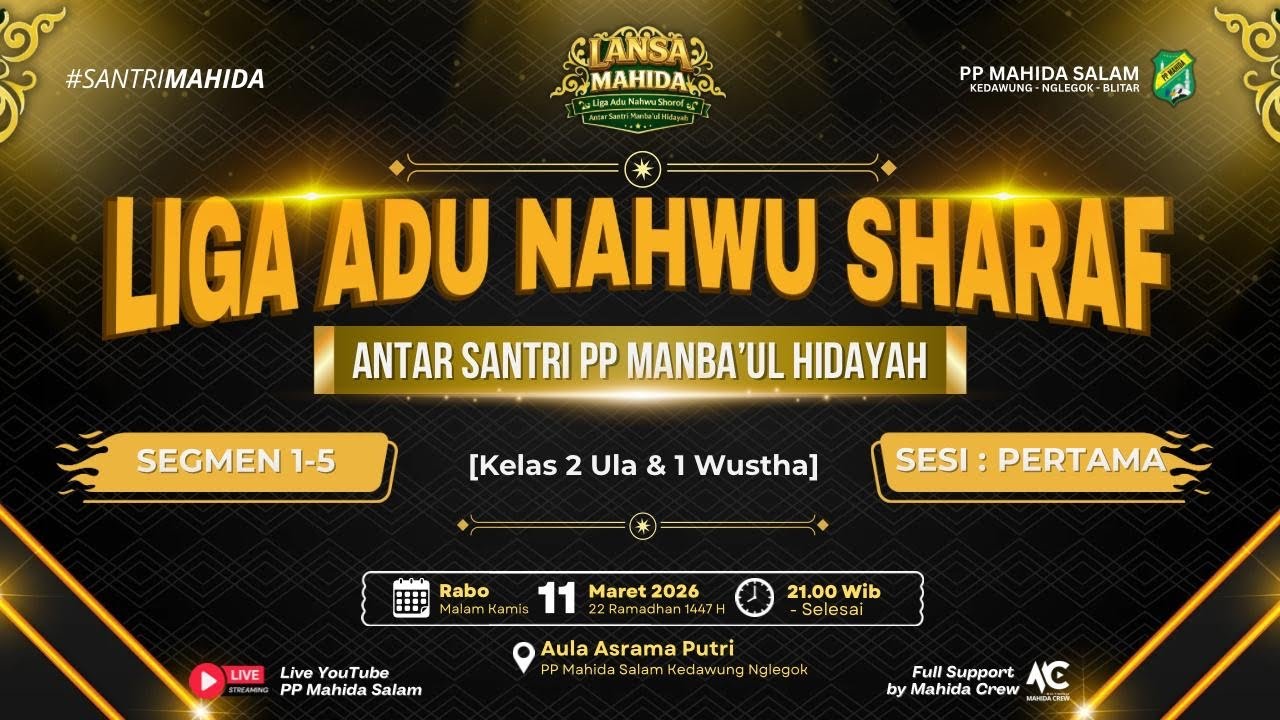 LANSA MAHIDA SESI PERTAMA || Segmen 1-5