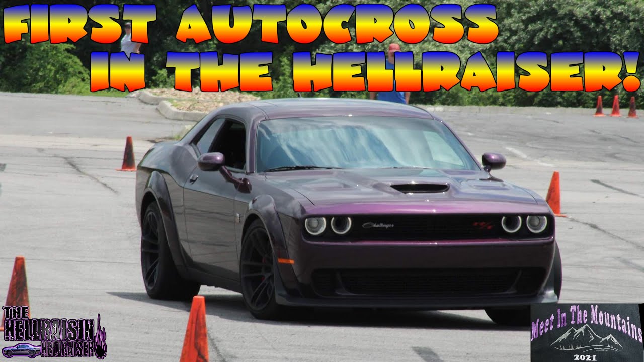 First Autocross In My Hellraisin Dodge Challenger Scat Pack Widebody At Mopar Meet In The Mountains!