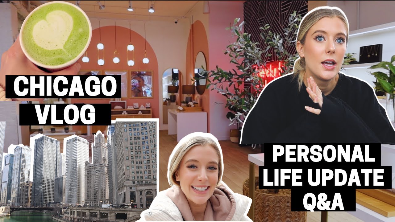 Exploring Chicago Vlog + Answering Your Personal Questions About Breakups, Dating & Feeling Lonely