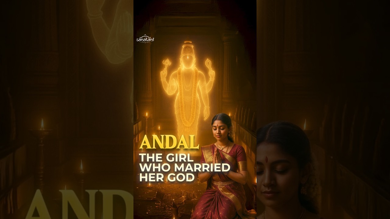 The Sacred Story of Andal - The Girl Who Became a Goddess | Sanatan Dharma | Hinduism | Sanatani