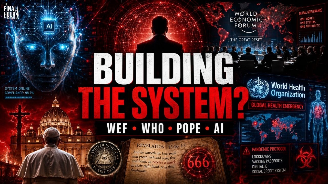 WEF, WHO, papież i AI&hellip; Czy budują system Antychrysta? | Ostatnia godzina &ndash; odcinek 35