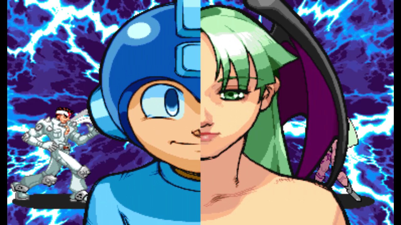 Marvel vs Capcom 1 ( Arcade ) - Megaman / Morrigan Playthrough ( Mar 19, 2017 )