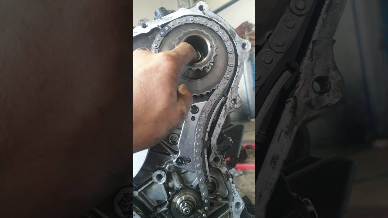 Замена цепи ГРМ двигателя D4CB для Hyundai iload и Kia Sorento.