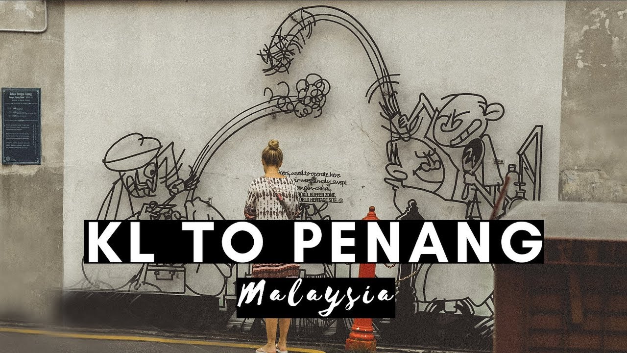 KUALA LUMPUR TO PENANG | TRAVEL DAY | TRYING NEW FOOD IN PENANG | MALAYSIA VLOG #012
