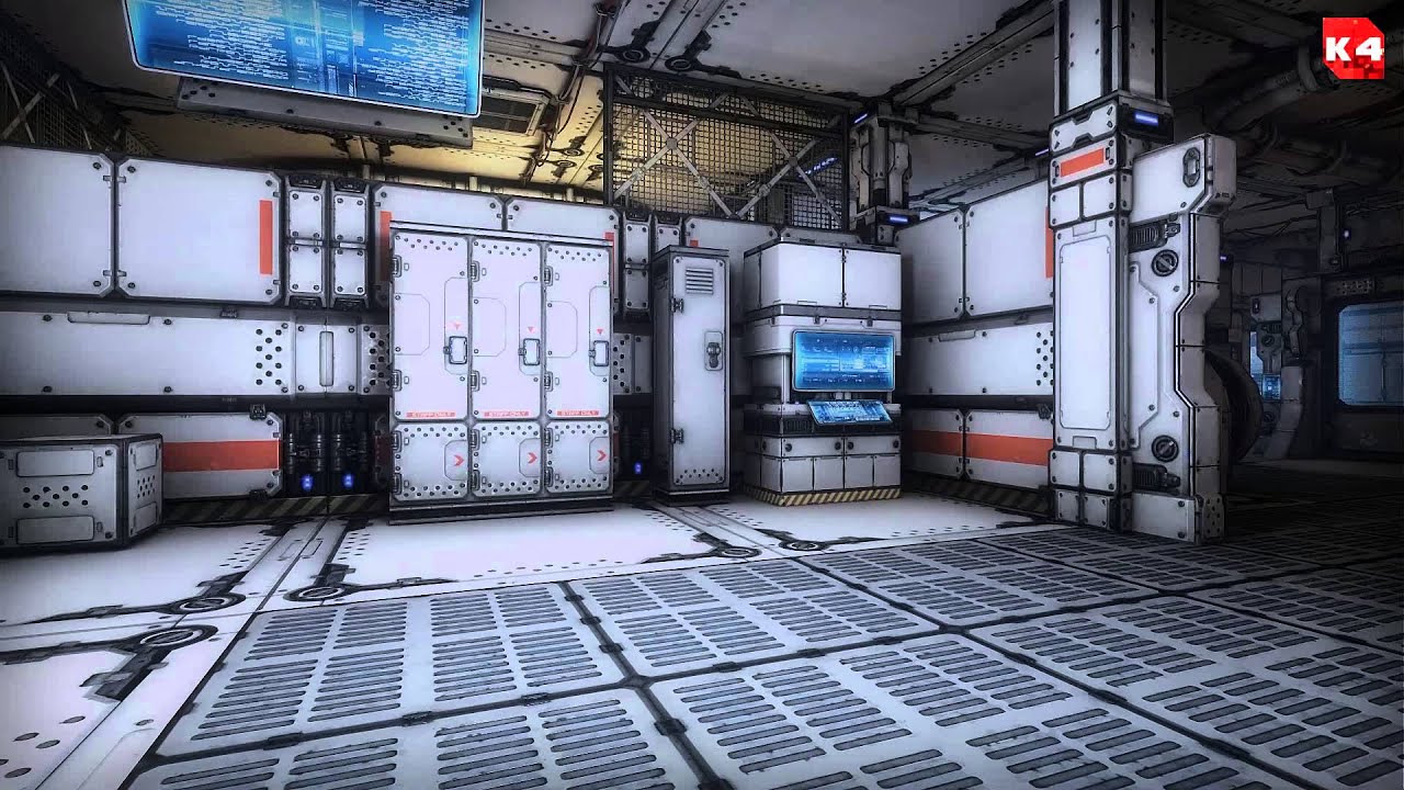 Top-Down Sci-Fi (first person mode) Unity 3d