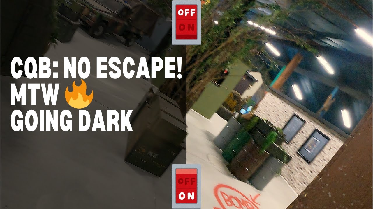 MTW Going Dark: An Intense CQB Battle #MTW #HPA #B6Arena