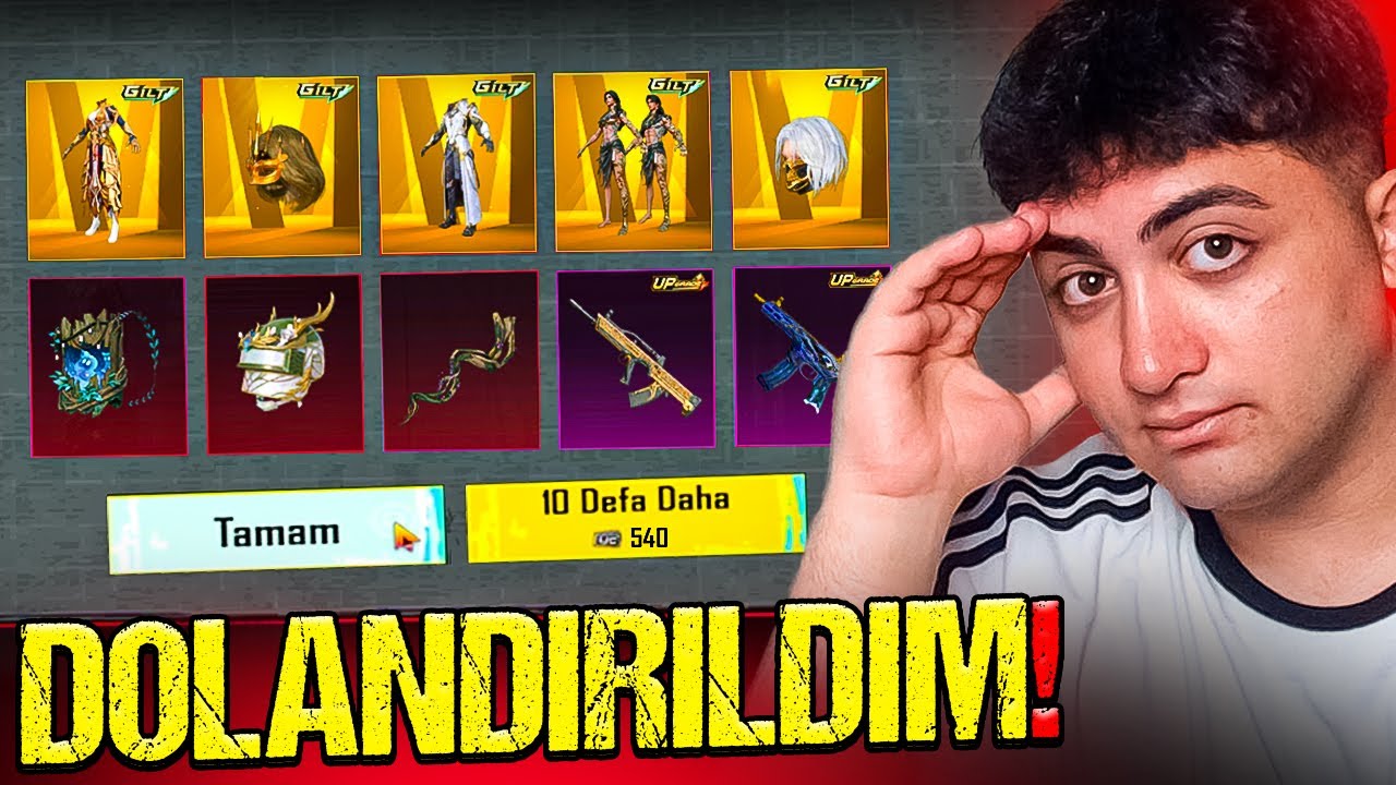 YETER ARTIK PUBG MOBILE! (DOLANDIRILDIM)