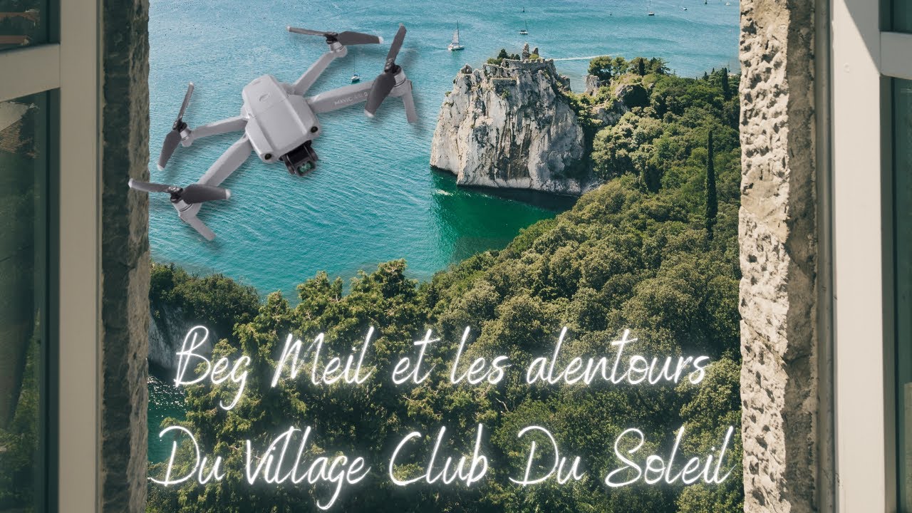 Beg Meil et les alentours du VCS en drone 4K HDR (sans retraitement des  couleurs)
