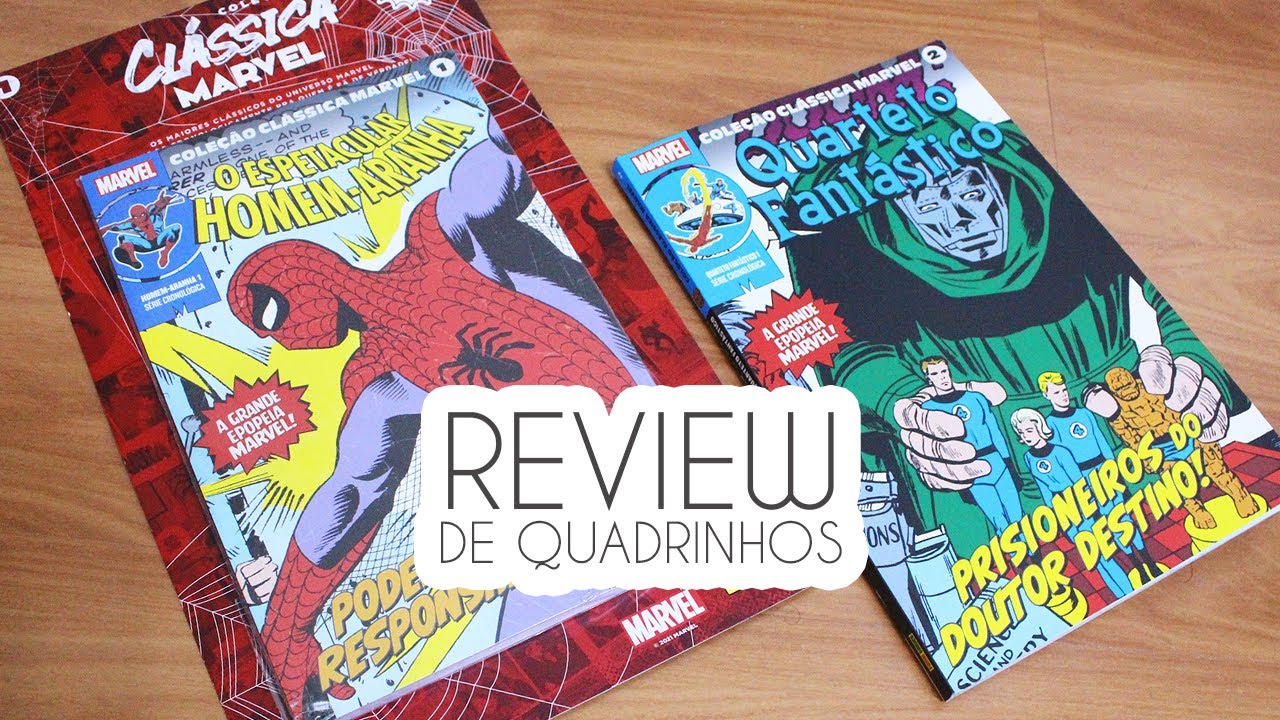 FINALMENTE! Coleção Clássica Marvel.