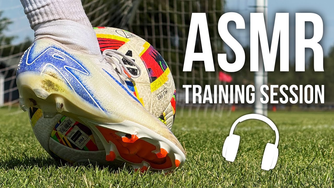 ASMR Training Session For Soccer / Football In Nike Mercurial Superfly 10