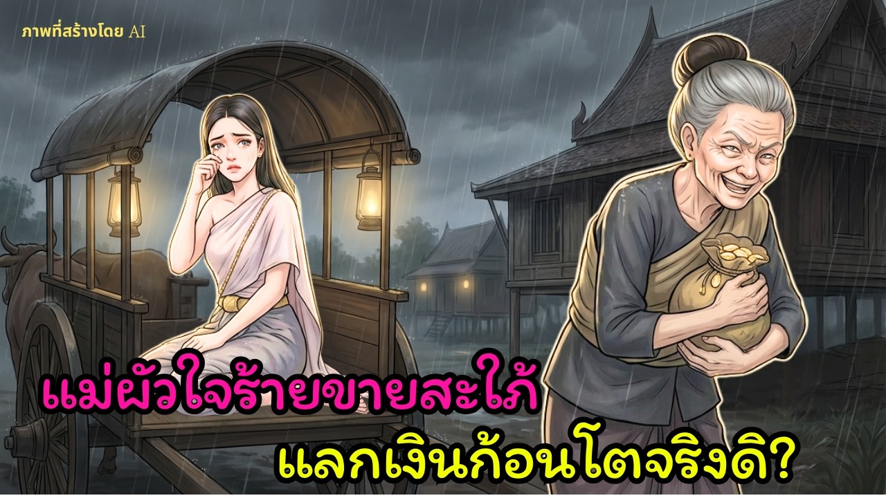 [นิทานพื้นบ้าน]ถูกบังคับแต่งงานใหม่กับชายชรา แต่กลับเป็นภรรยาเสนาบดีเอก