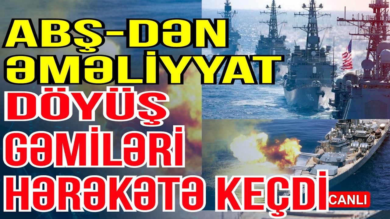 ABŞ əməliyyatlara başladı: D&ouml;y&uuml;ş gəmiləri hərəkətə ke&ccedil;di - G&uuml;ndəm Masada - Media Turk TV