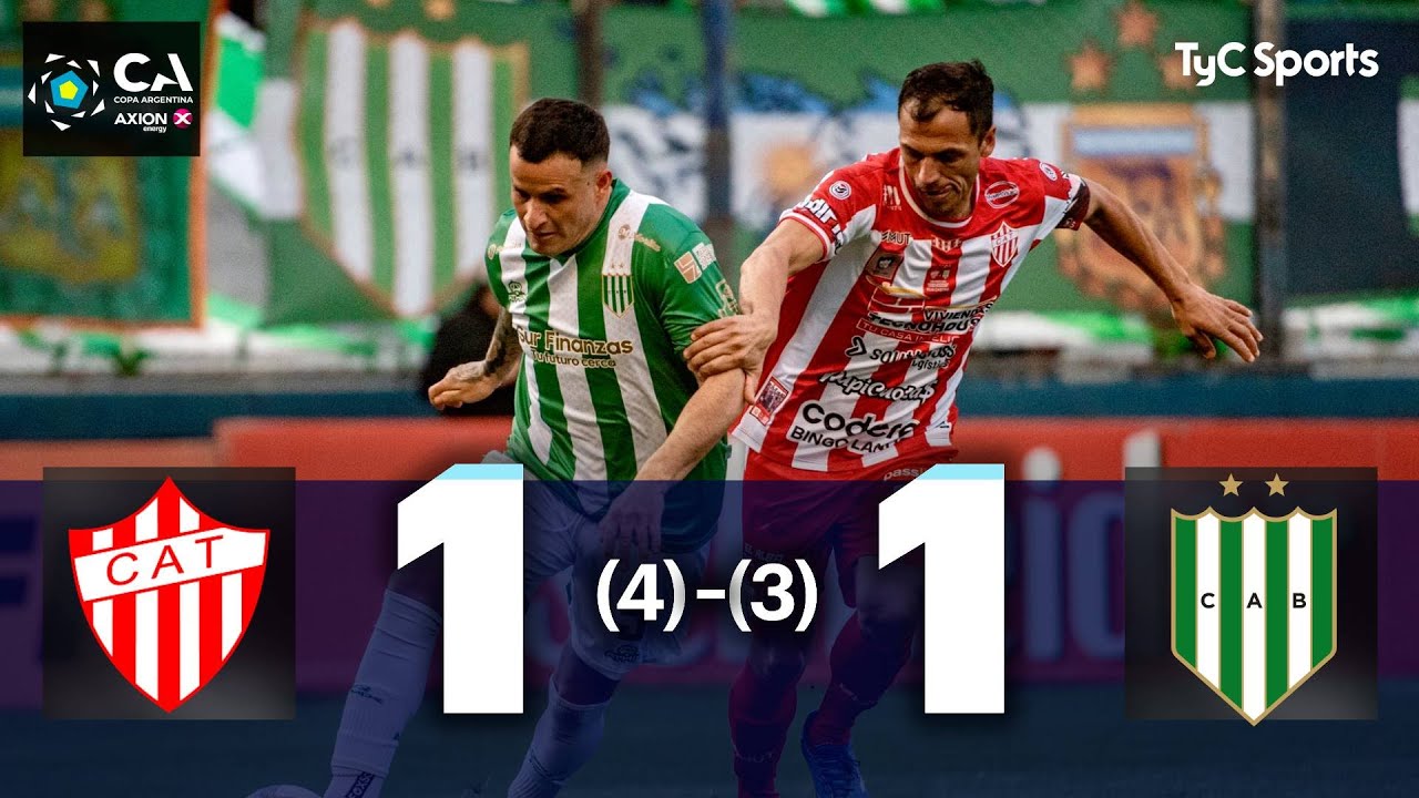 Talleres (RE) 1 (4) - (3) 1 Banfield | Copa Argentina 2024 | 8vos. de final