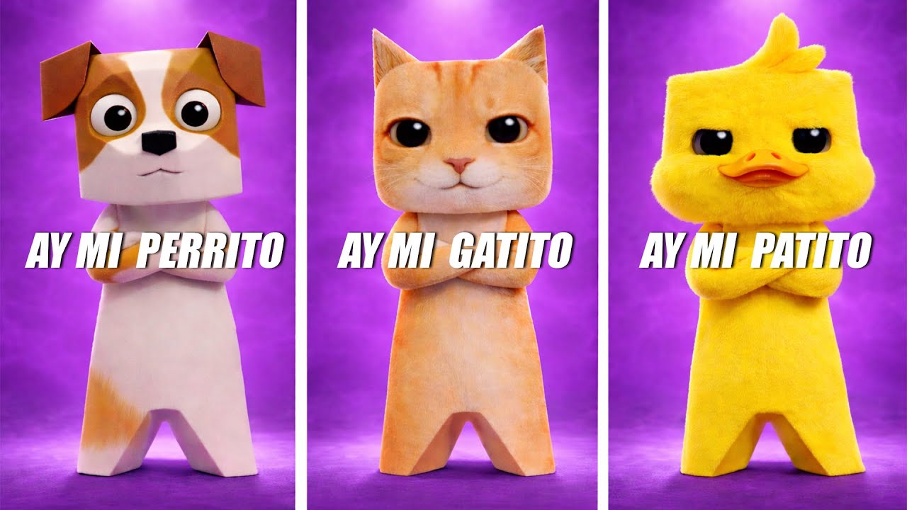 Ay mi Gatito vs Ay mi Patito vs Ay mi Perrito | Official video Remix