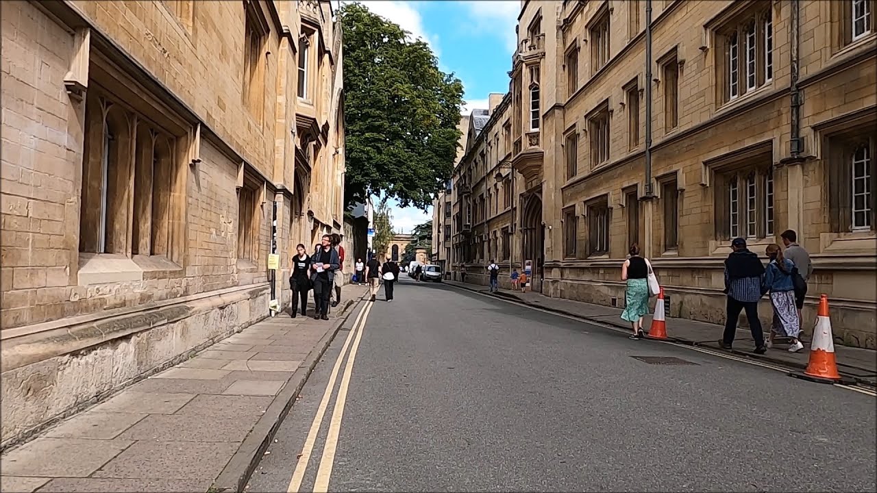 Virtual Walk Around Oxford City Centre [Part 1] - August 2021 | kittikoko #oxford