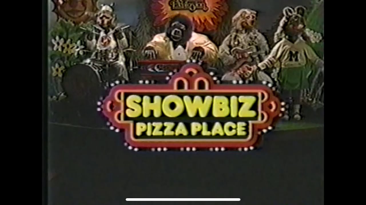 Showbiz Pizza Place 1980 to 1991 Television Commercial 720p Compilation ft. The Rock-afire Explosion