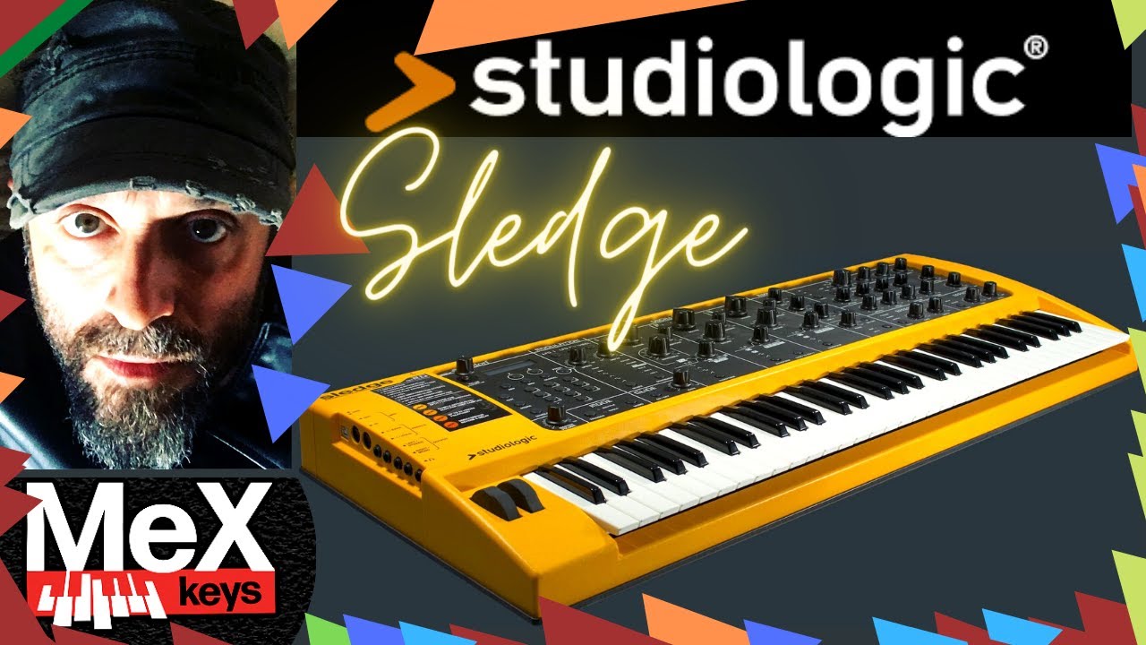Studiologic Sledge by MeX @synthcloud (Subtitles)