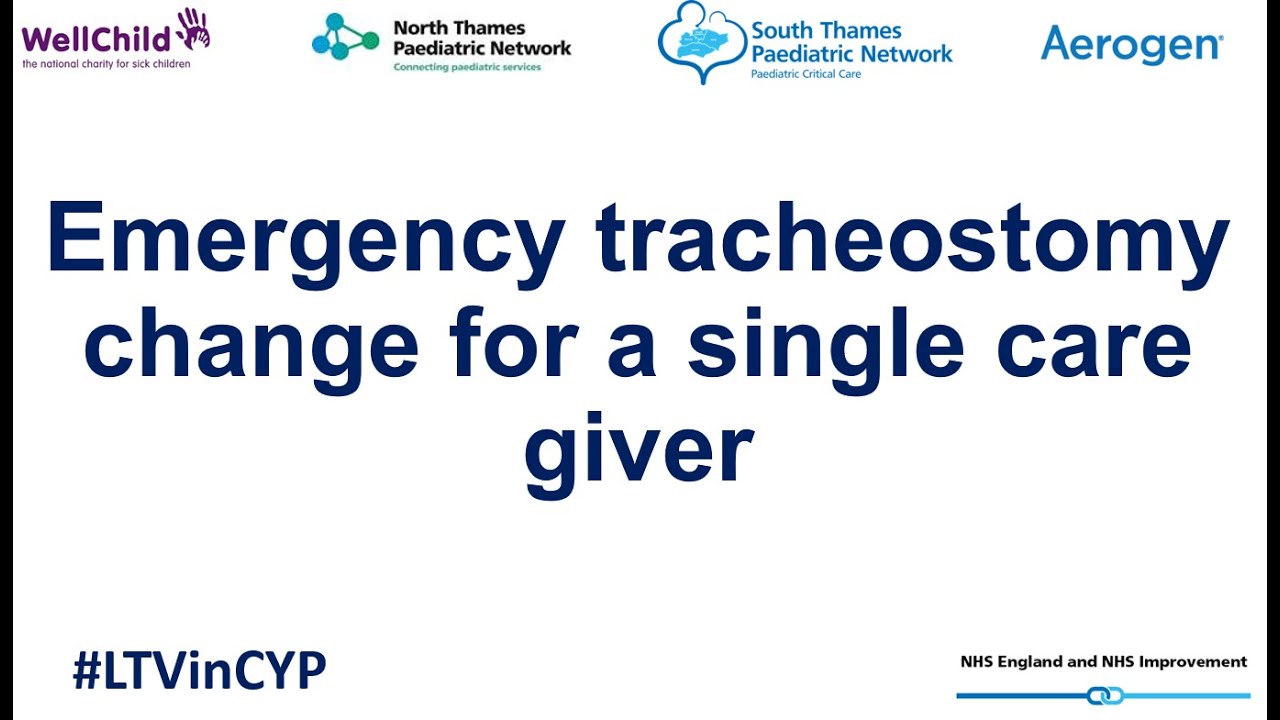Emergency tracheostomy change for a single care giver