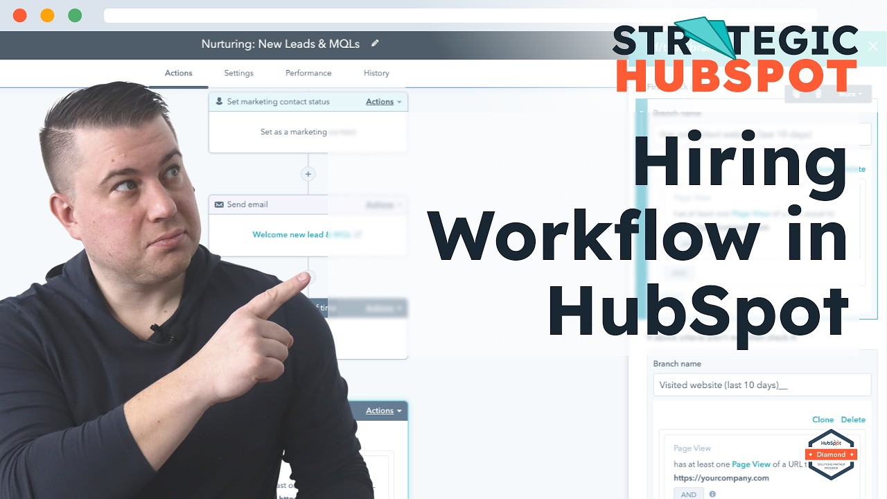Как создать простую систему отслеживания кандидатов в HubSpot | Стратегическое руководство по Hub...