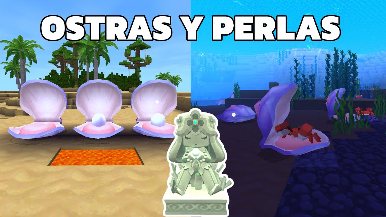 Guia ostras y perlas mini world