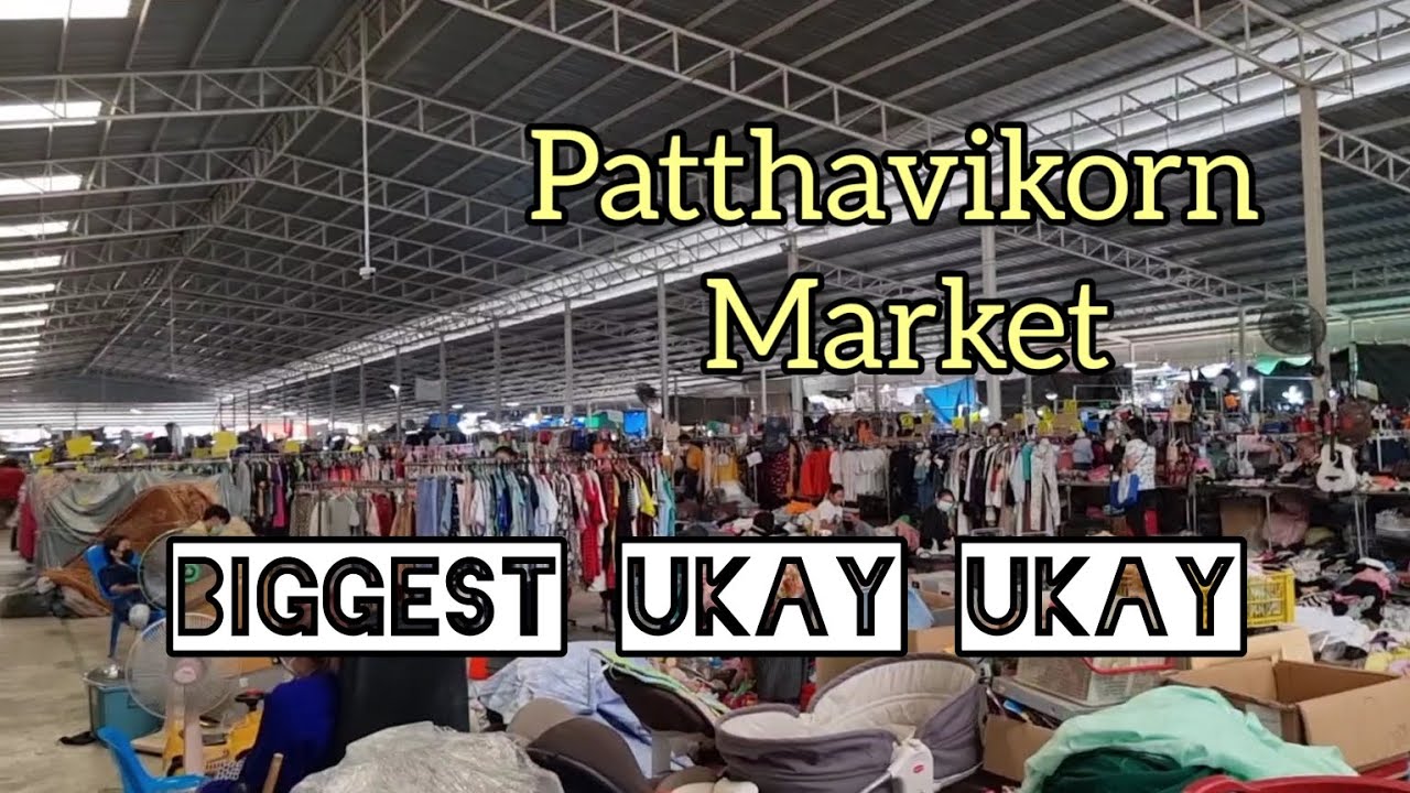 Ukay ukay in Bangkok |  Patthavikorn Market | Biggest Second Hand Market