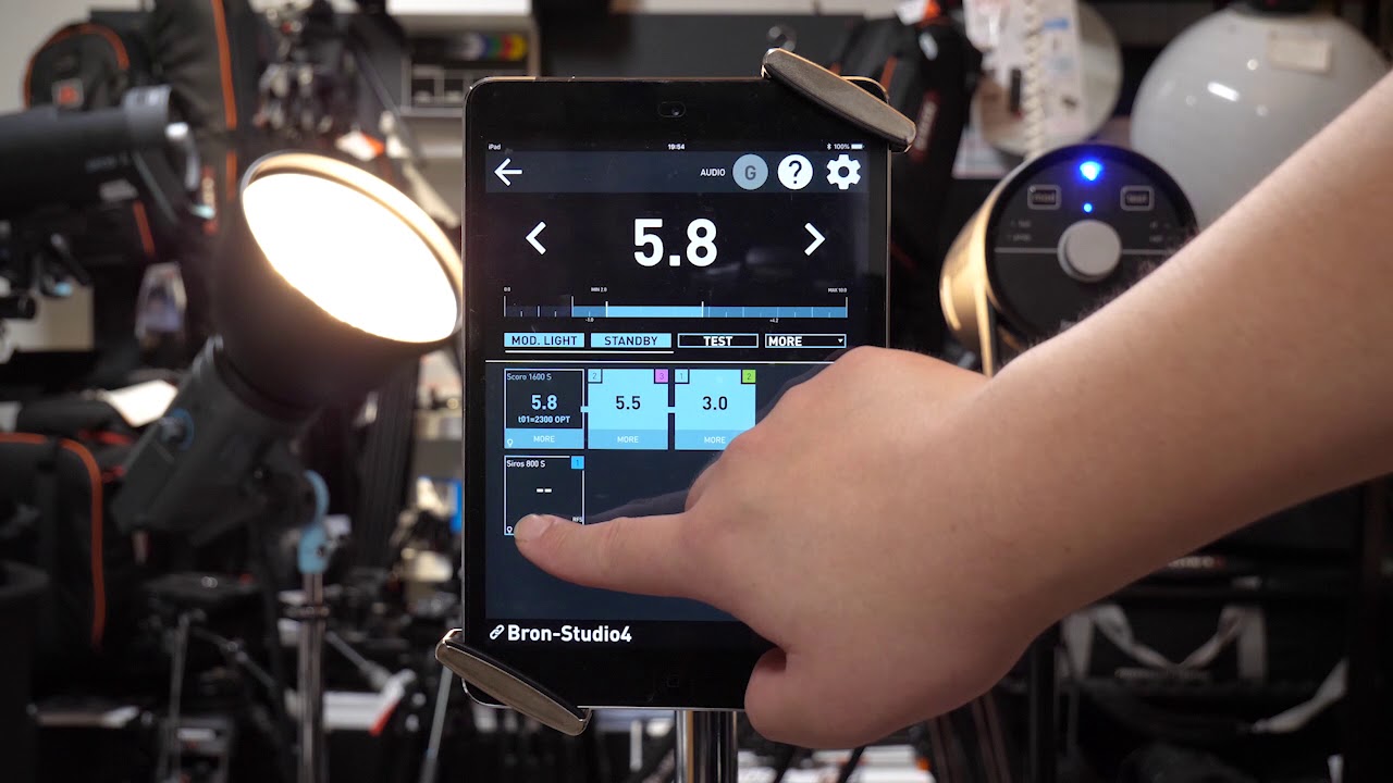 bronControlでライトを個別に操作する