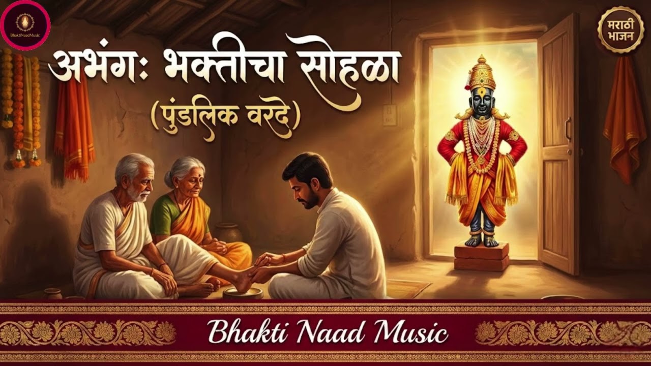 Pundalik Varade Hari Vitthal | Marathi Abhang | Bhakticha Sohala | विठ्ठल अभंग | Bhakti Naad Music