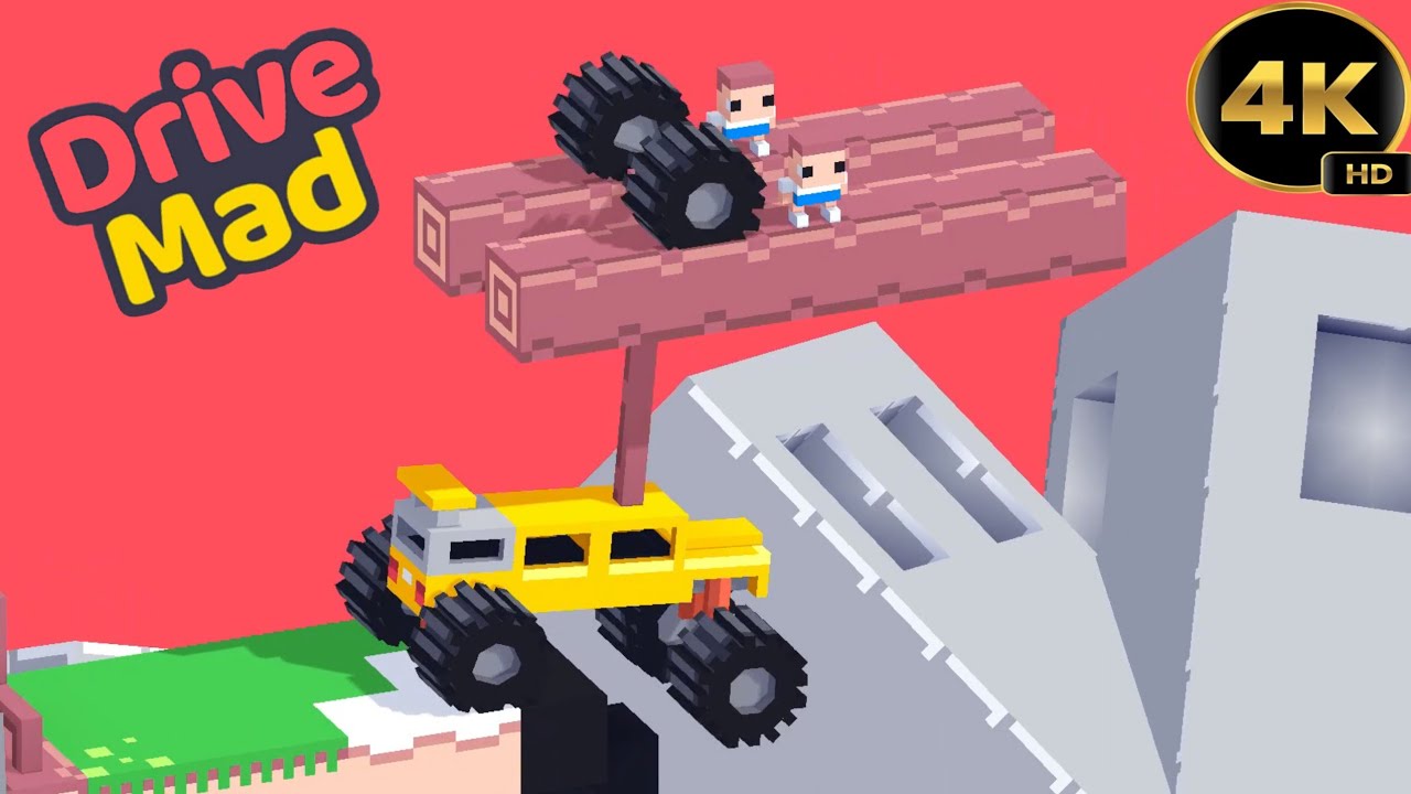 Drive Mad All Level Fancade Wired Cars Gameplay Walkthrough Arcade EPN 9