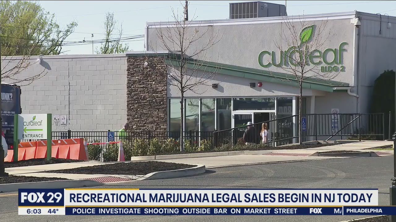New Jersey&rsquo;s recreational marijuana sales officially open for business