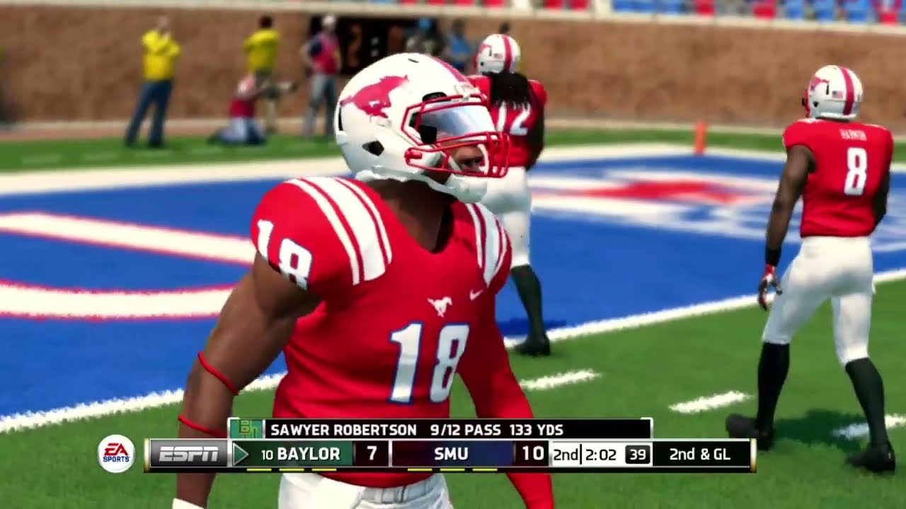 Baylor vs SMU - NCAA Football 26 - Updated 2025-26 Rosters Week 2 Sep 2 - 7