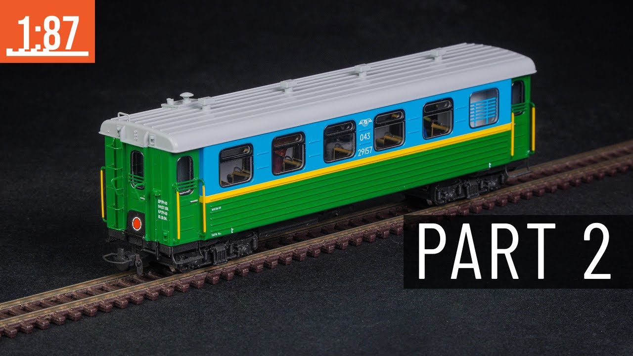 Вагон ПВ40 від Miniland.UA 1:87 H0e