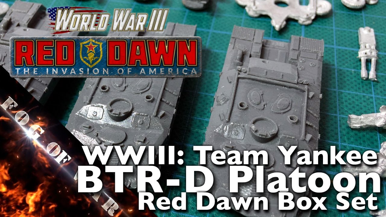 Review | BF BTR-D Platoon Box Set 1/100 (15mm) - TSBX32 | Red Dawn - WWIII: Team Yankee